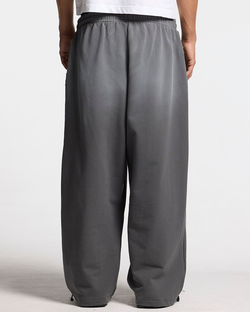 SCRIPT SWEATPANTS ANTRACITE GREY - Cold Culture