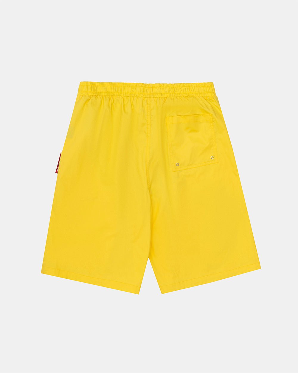 SCRIPT SWIMSHORTS YELLOW - Cold Culture
