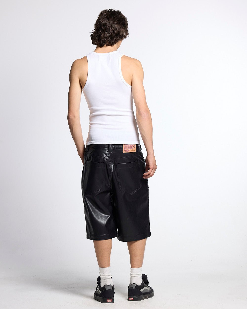 SCRIPT TANK TOP WHITE - Cold Culture