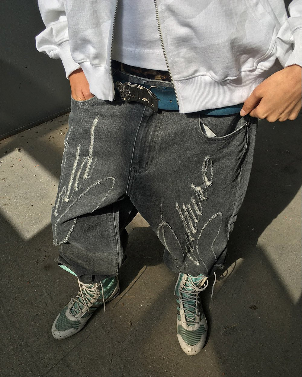 SCRIPT V3 PANTS DARK GREY - Cold Culture