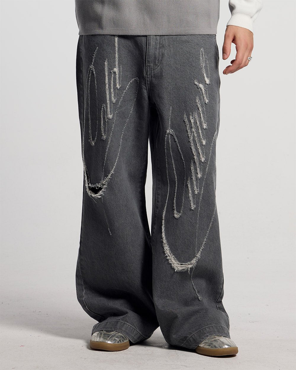 SCRIPT V3 PANTS DARK GREY - Cold Culture