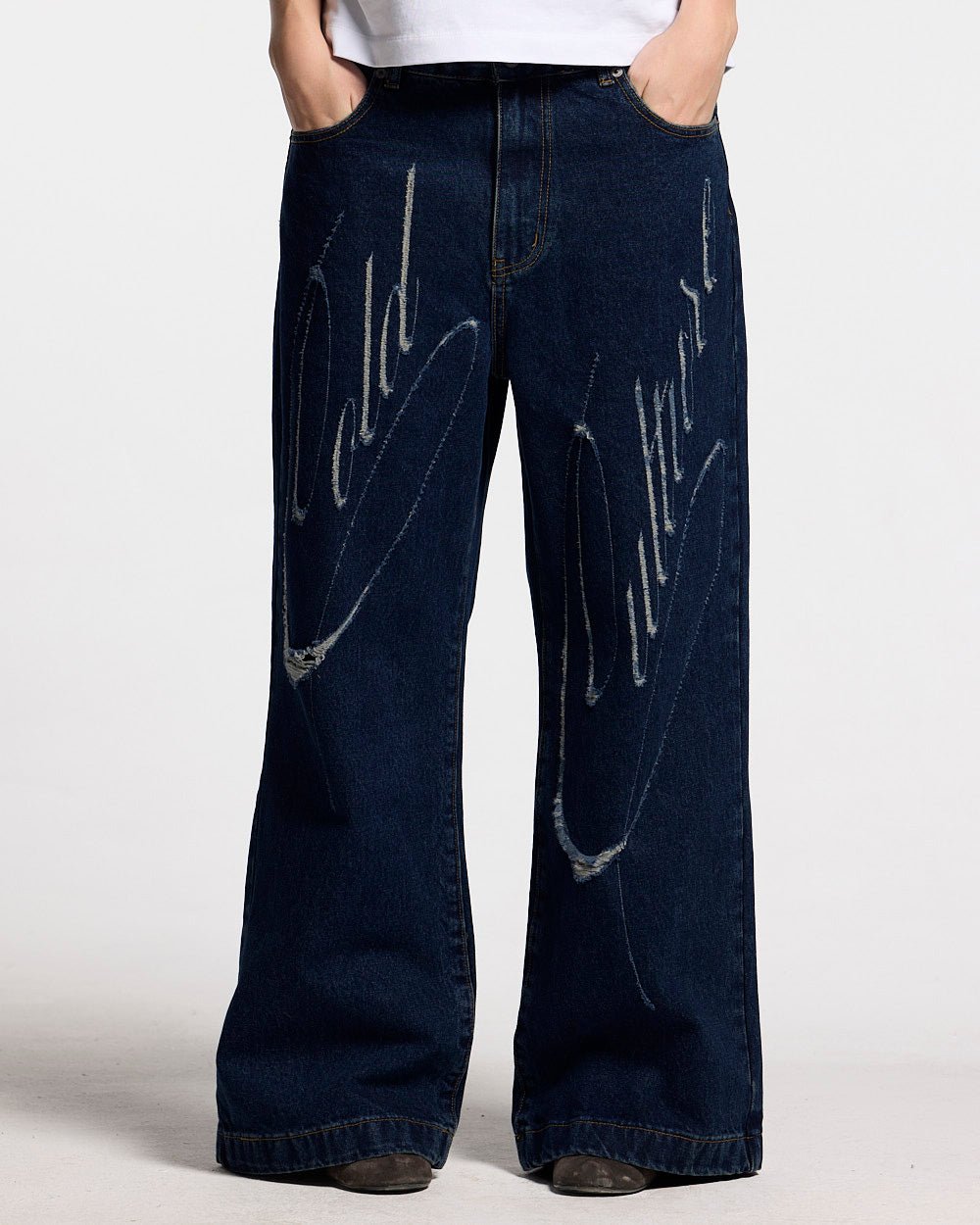 SCRIPT V3 PANTS RAW DENIM - Cold Culture
