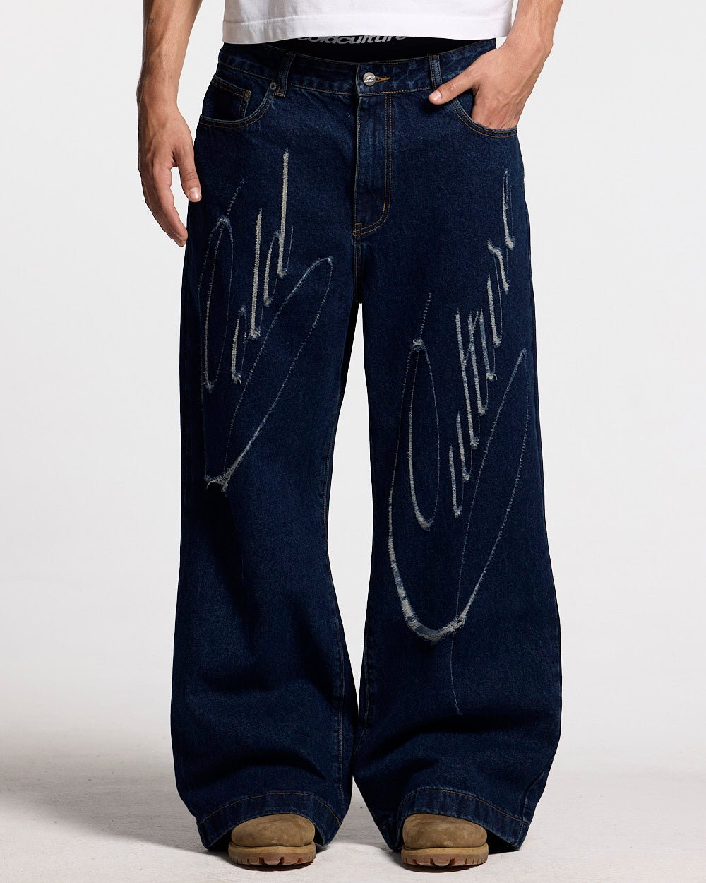 SCRIPT V3 PANTS RAW DENIM - Cold Culture