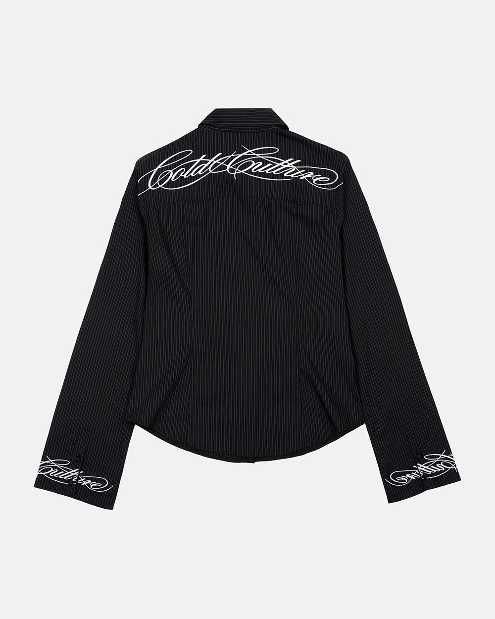 SCRIPT WORLDWIDE SHIRT DARK GREY - Cold Culture