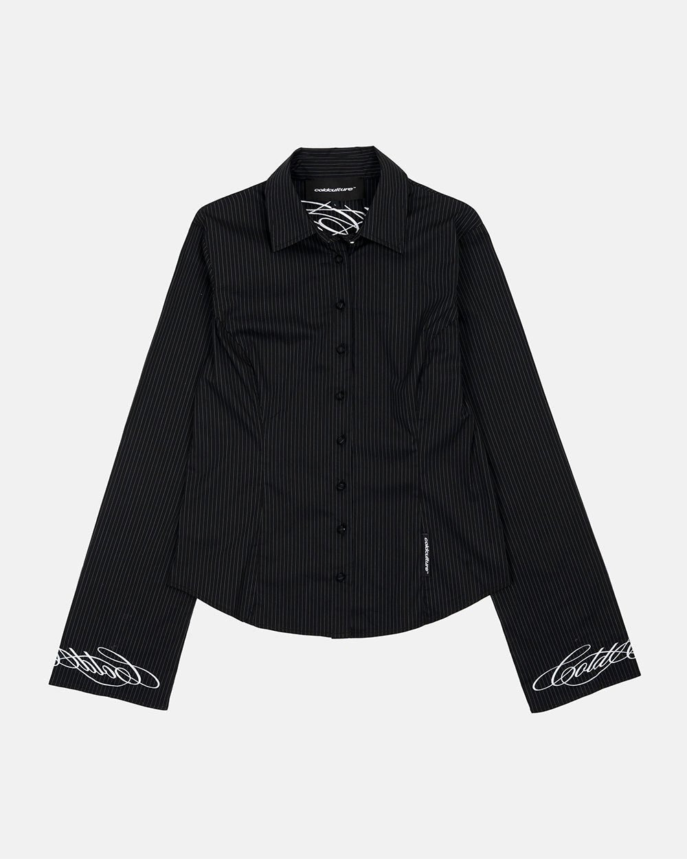 SCRIPT WORLDWIDE SHIRT DARK GREY - Cold Culture