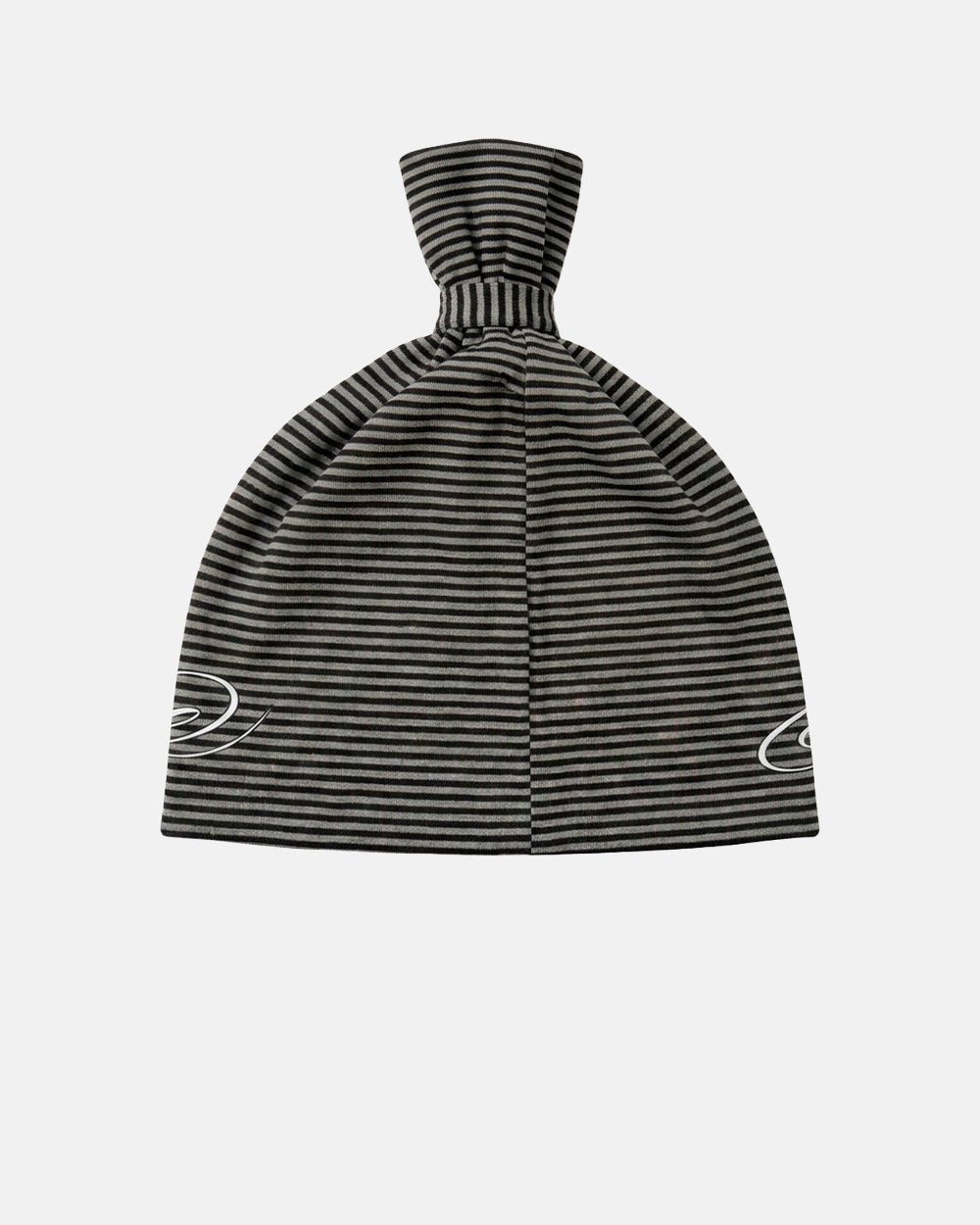 SCRIPTED STRIPES BEANIE BLACK - Cold Culture
