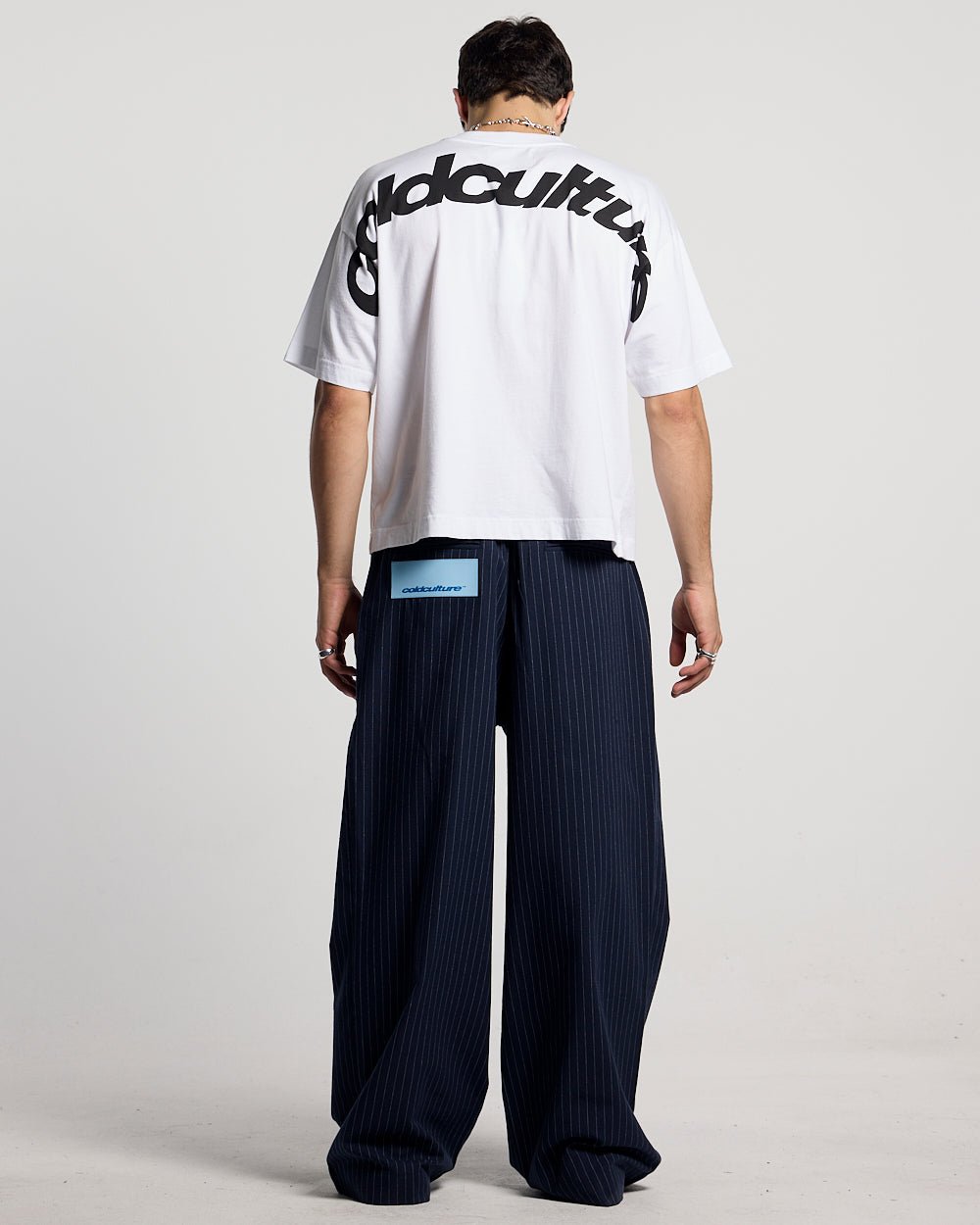 SEAM EFFECT LINE PANTS - Cold Culture