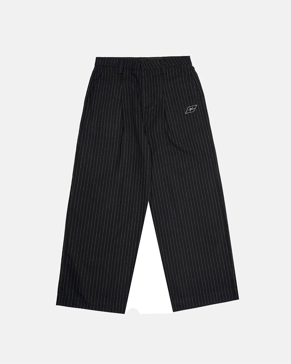 SEAM EFFECT LINE PANTS BLACK - Cold Culture
