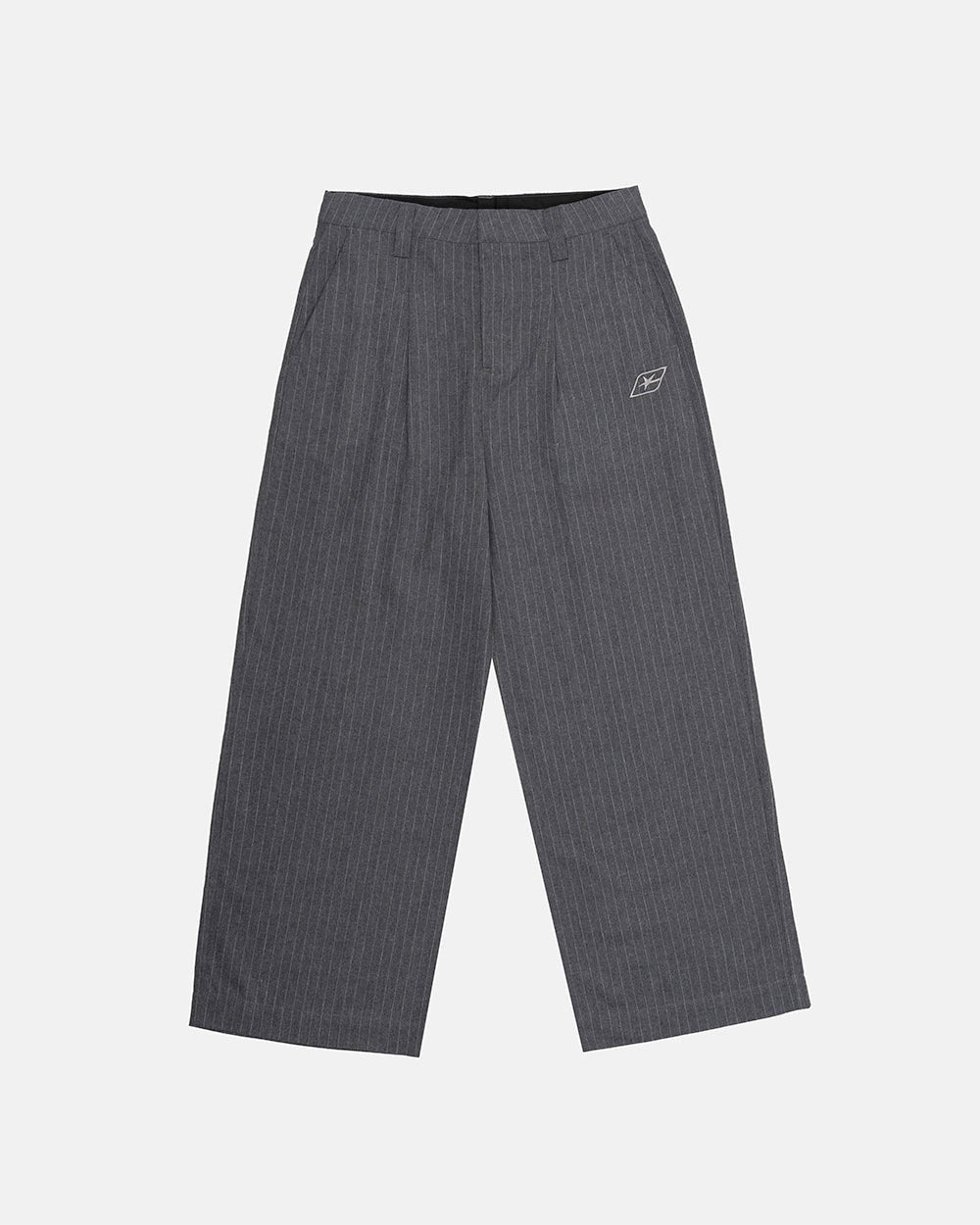 SEAM EFFECT LINE PANTS GREY - Cold Culture