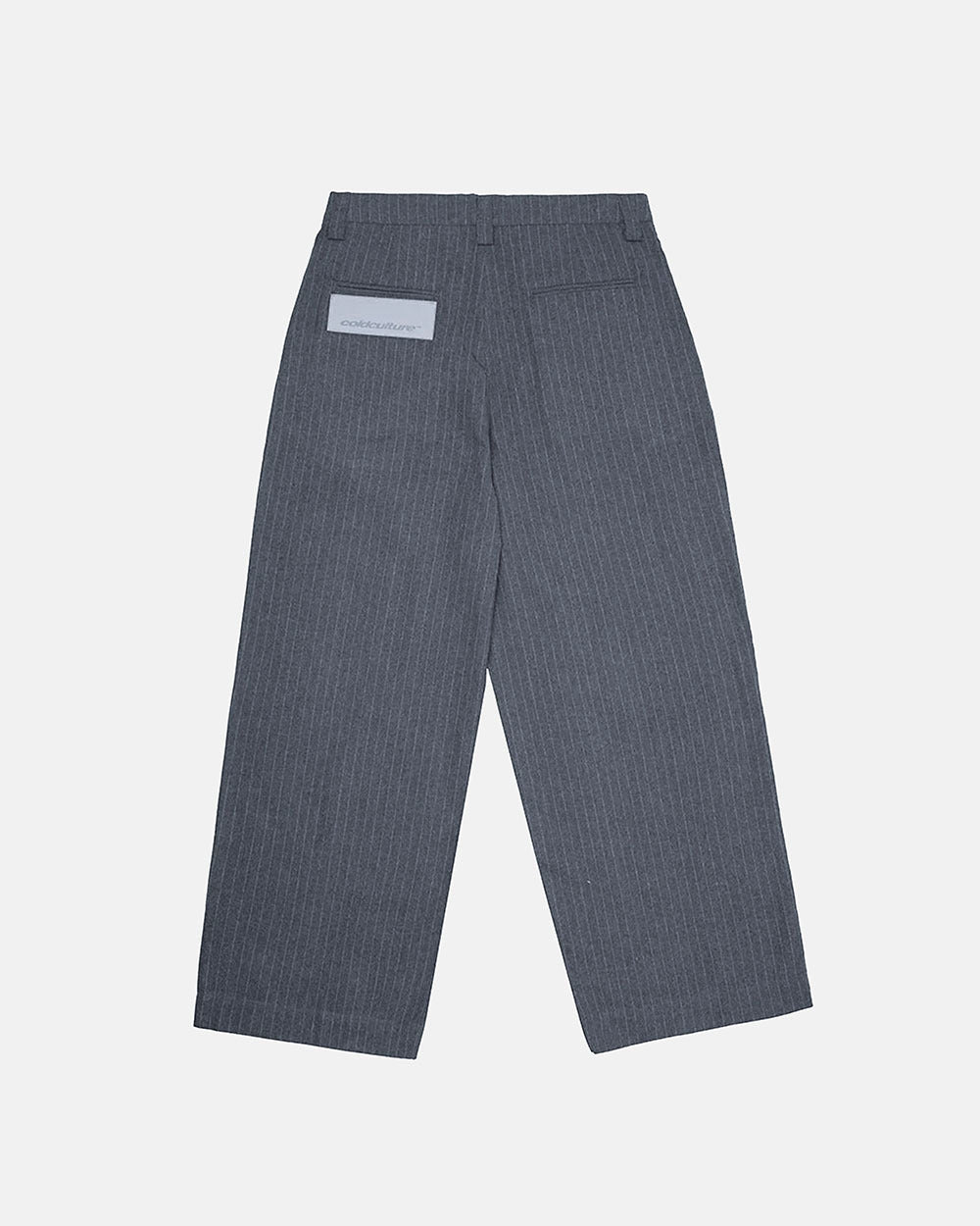 SEAM EFFECT LINE PANTS GREY - Cold Culture