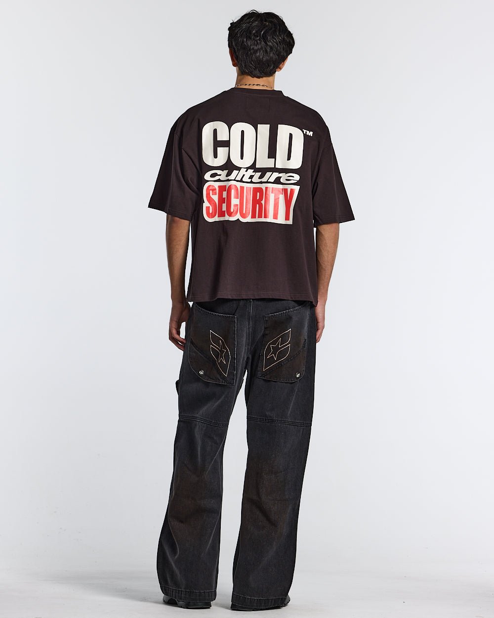 SECURITY TEE GANACHE BLACK - COLD CULTURE