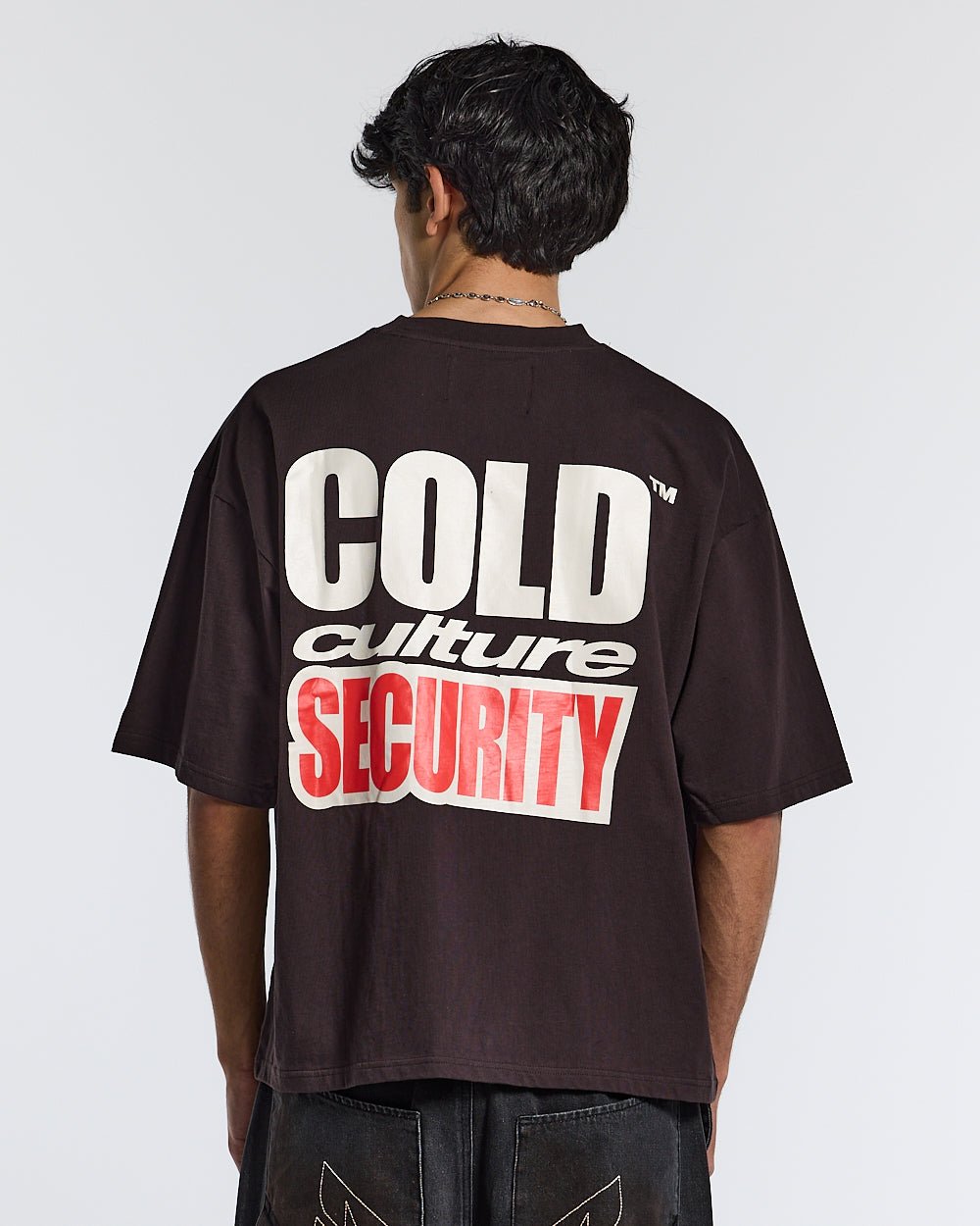 SECURITY TEE GANACHE BLACK - COLD CULTURE