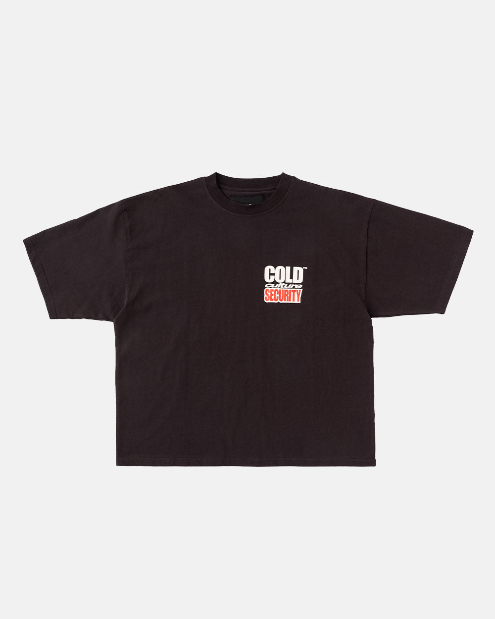 SECURITY TEE GANACHE BLACK - COLD CULTURE