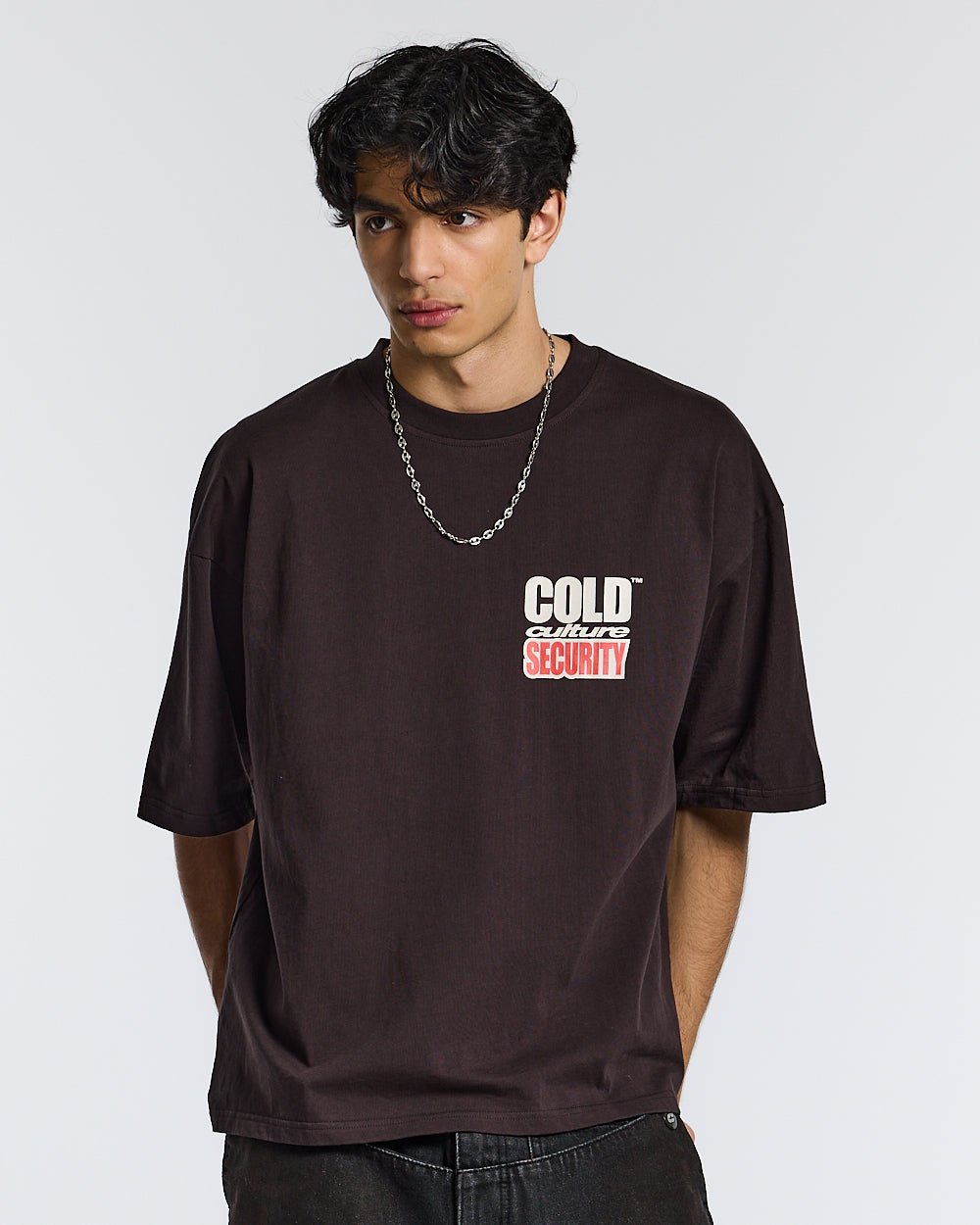 SECURITY TEE GANACHE BLACK - COLD CULTURE