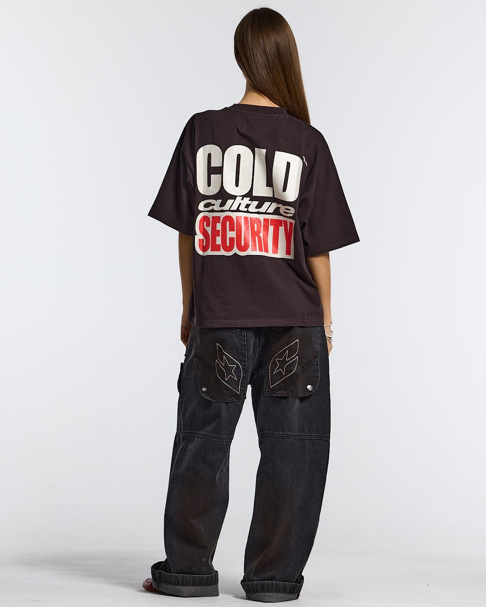 SECURITY TEE GANACHE BLACK - COLD CULTURE