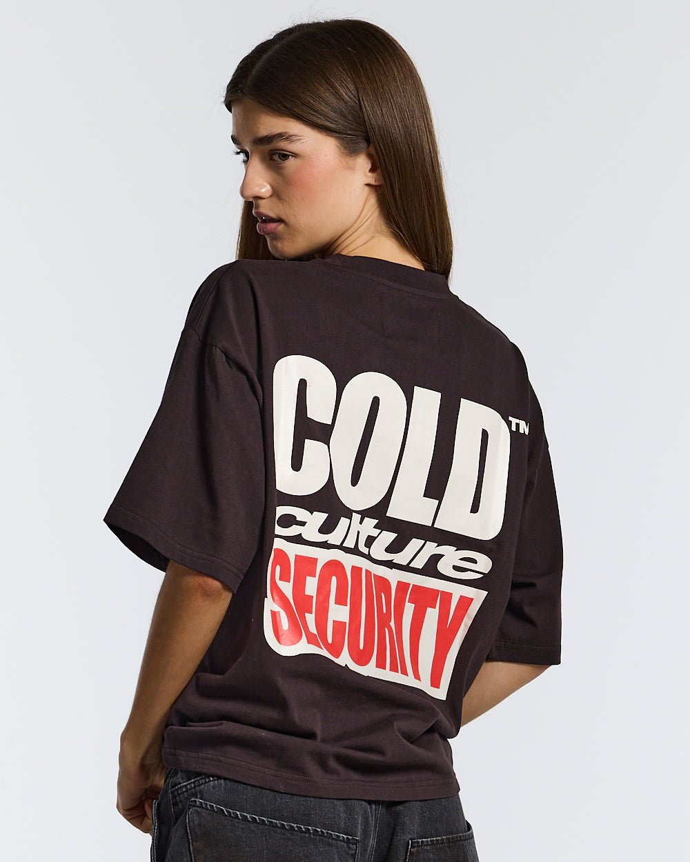 SECURITY TEE GANACHE BLACK - COLD CULTURE