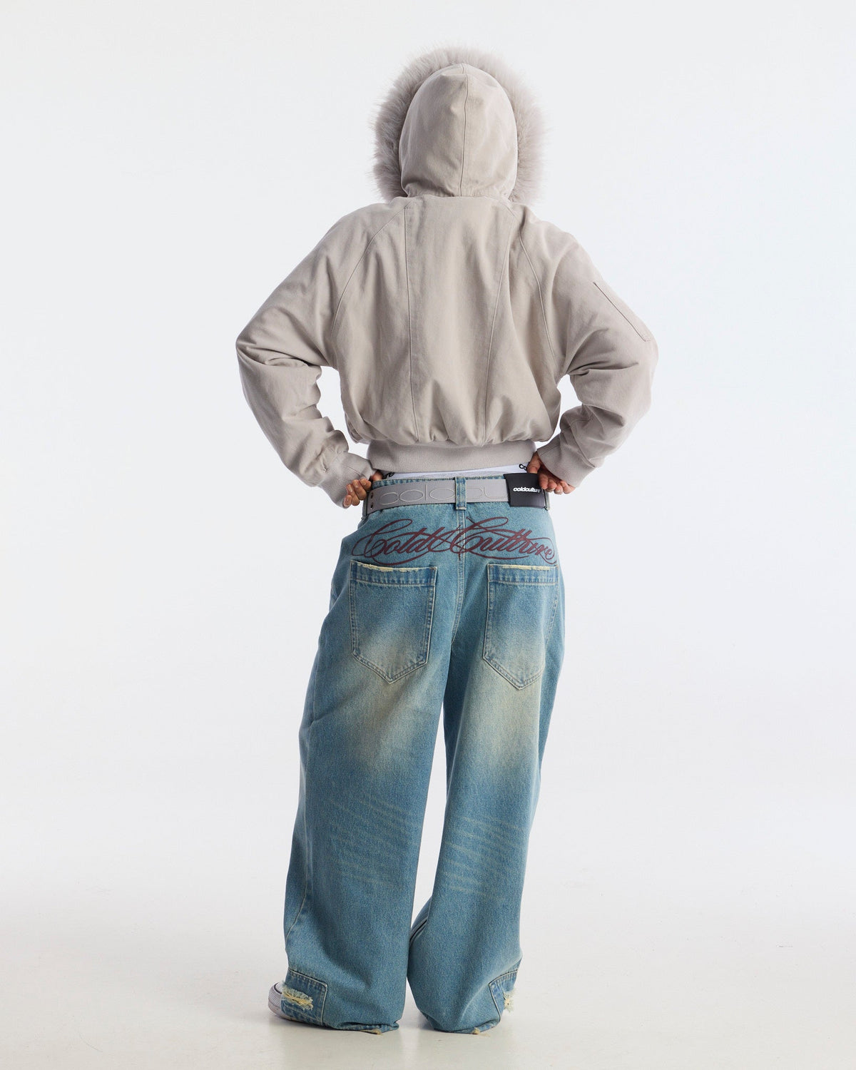SHACKLE BOMBER OFF WHITE - Cold Culture