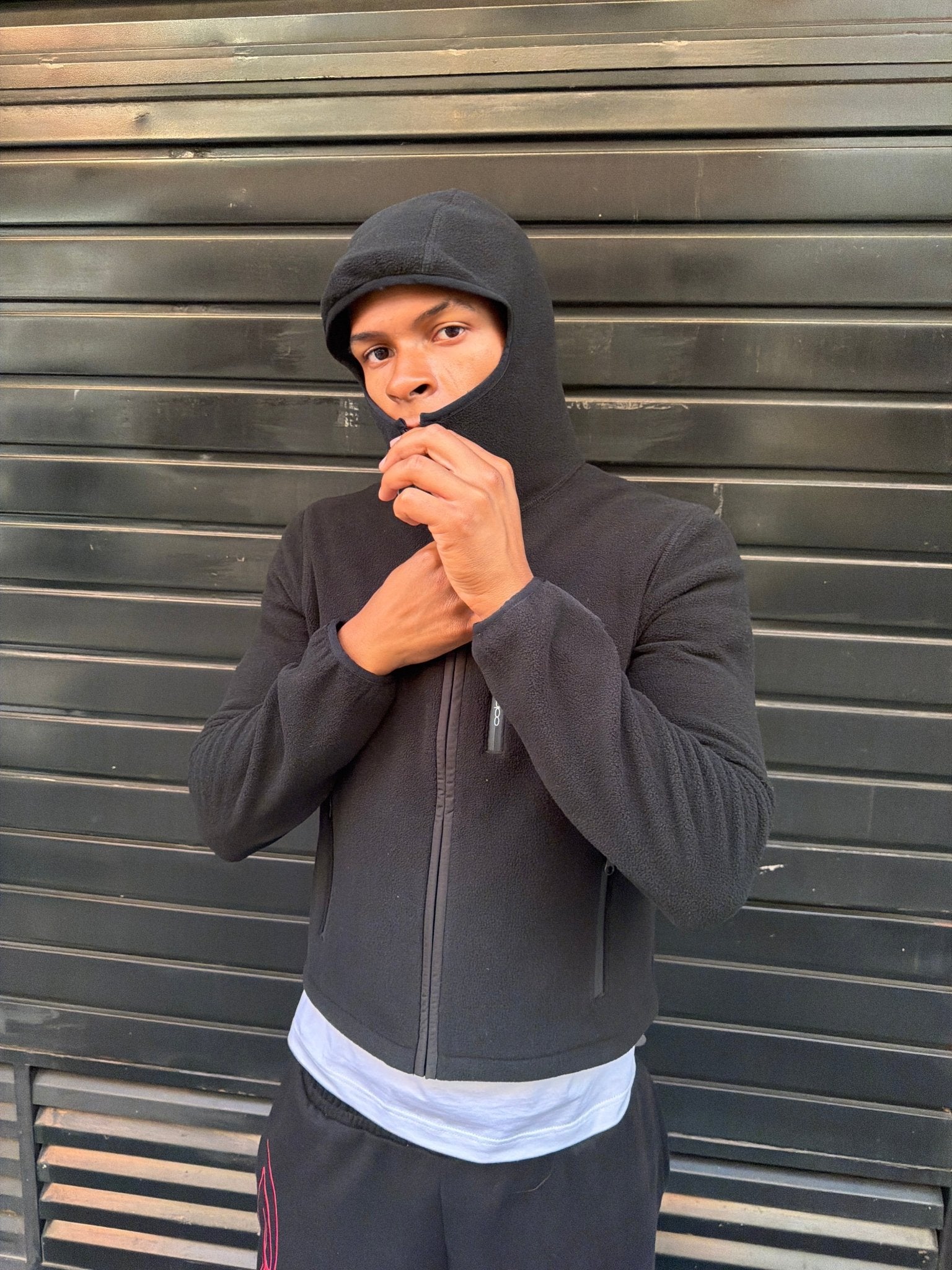 SHADOW FLEECE BLACK - Cold Culture