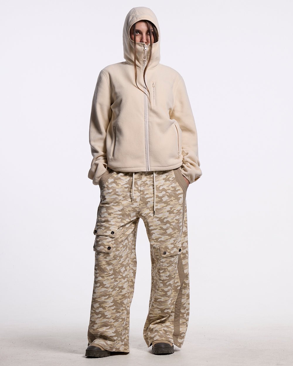 SHADOW FLEECE OFF WHITE - Cold Culture