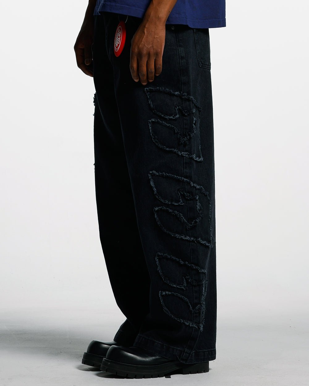 SHADOW V2 PANTS BLACK WASH DENIM - COLD CULTURE