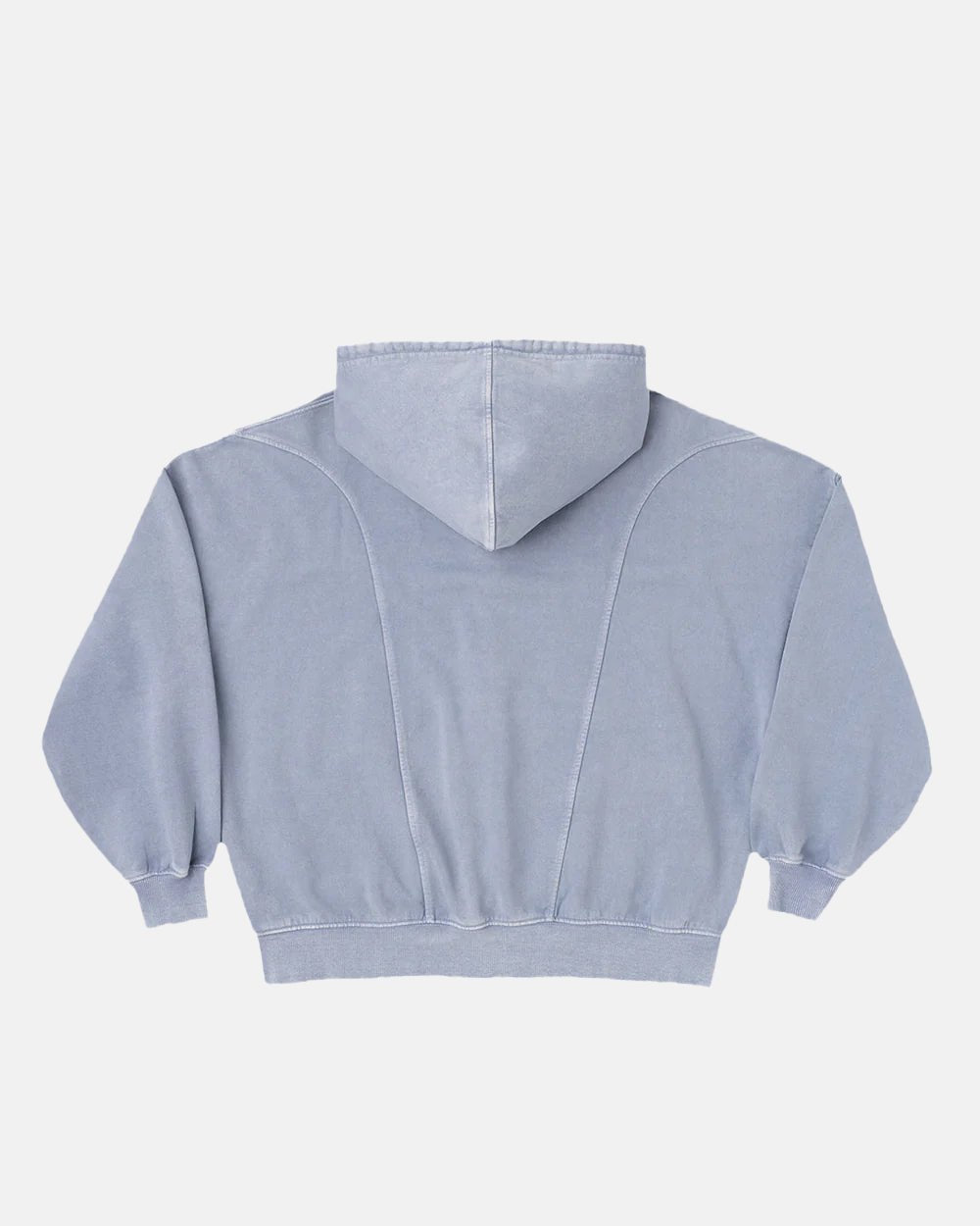 SHAPES ZIP HOODIE +WASHED COOL BLUE - COLD CULTURE