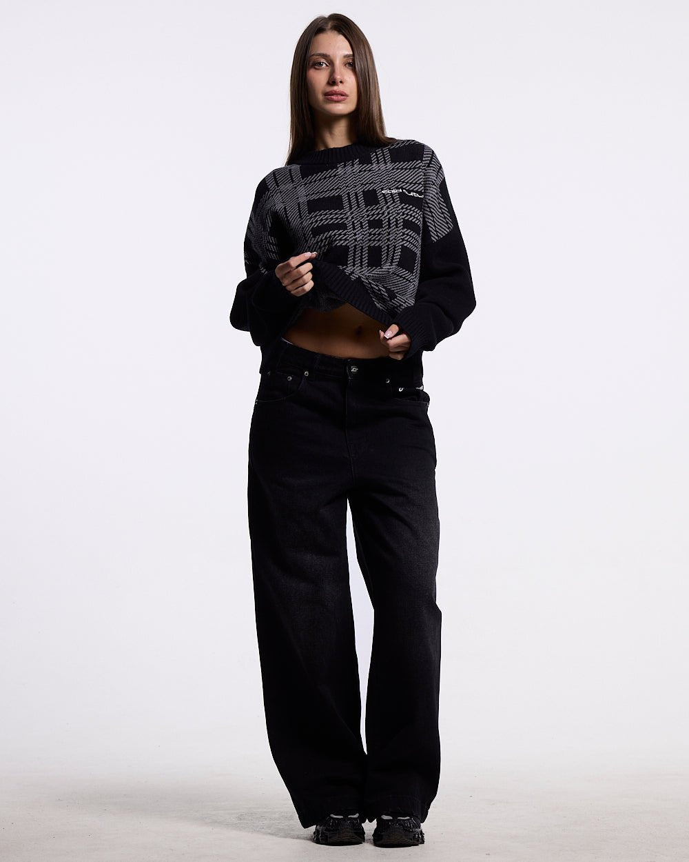 SHETLAND KNIT BLACK - Cold Culture