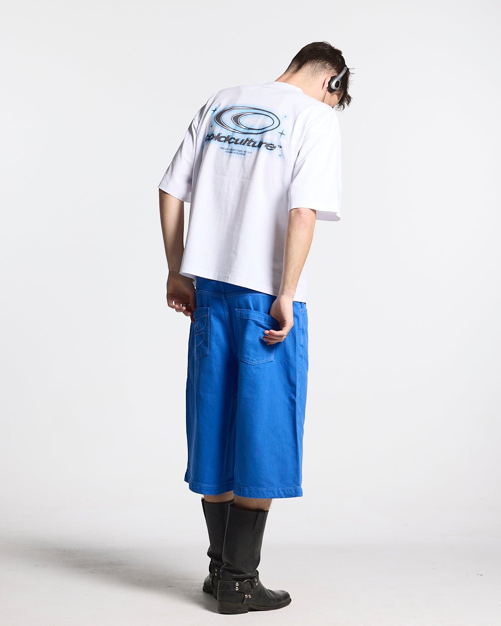 SHIMMER TEE WHITE - COLD CULTURE