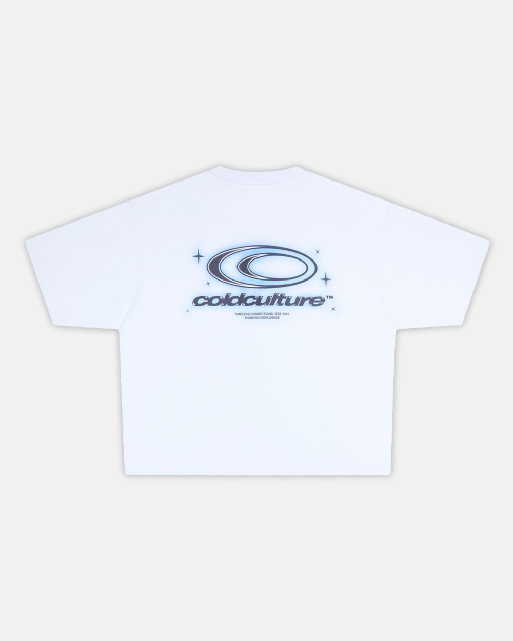 SHIMMER TEE WHITE - COLD CULTURE