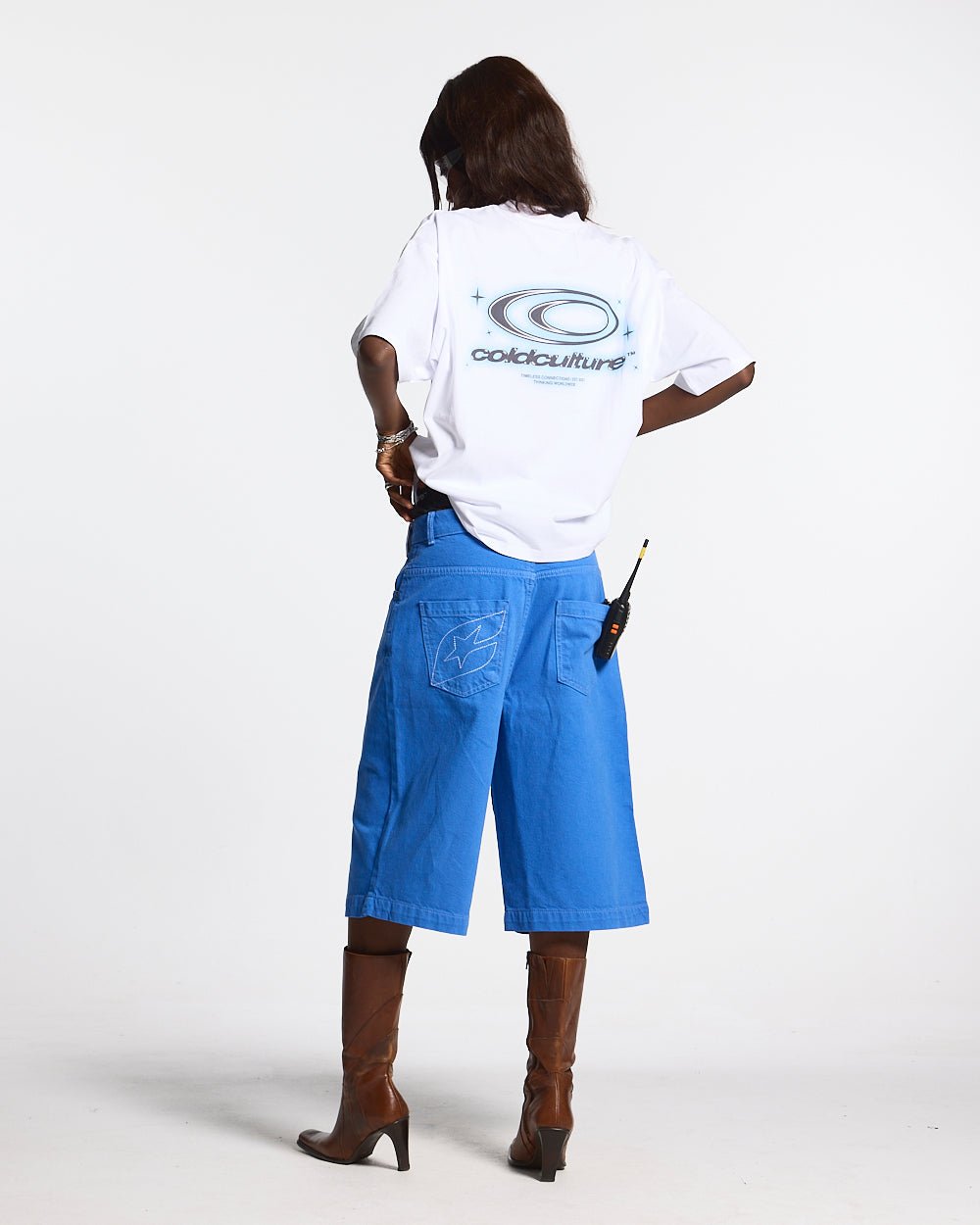 SHIMMER TEE WHITE - COLD CULTURE
