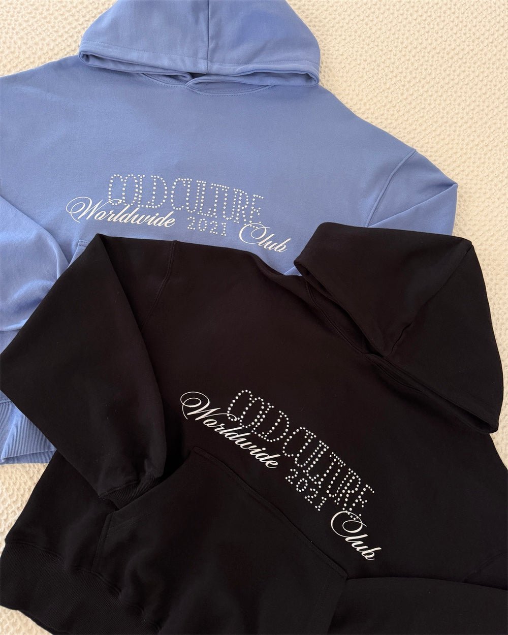 SHOT HOODIE BLUE - Cold Culture
