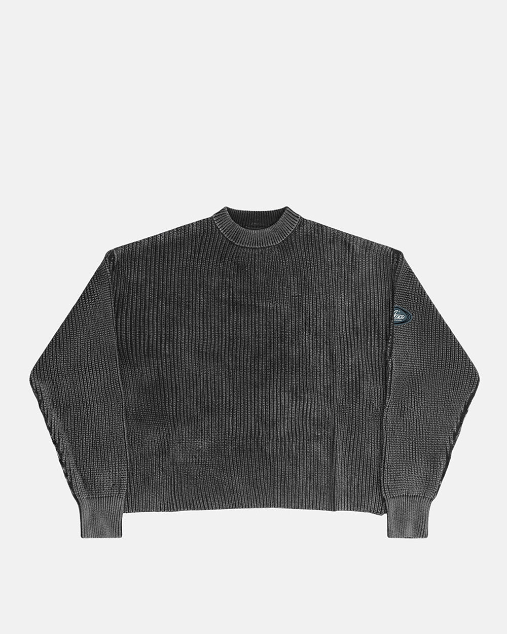 SILICONE DETAIL KNIT DARK BROWN - Cold Culture