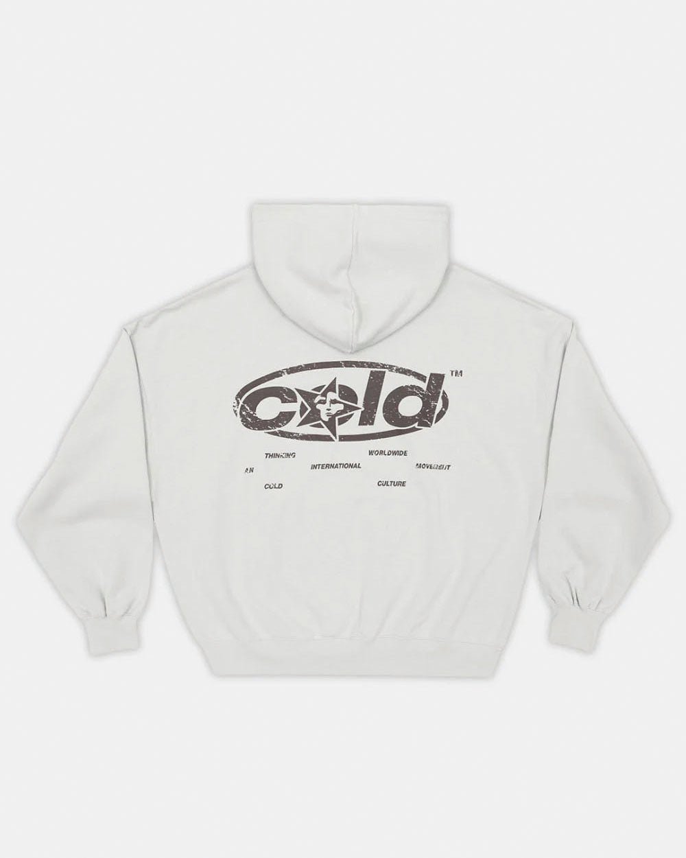 SKY VIEWS HOODIE LIGHT GREY - COLD CULTURE