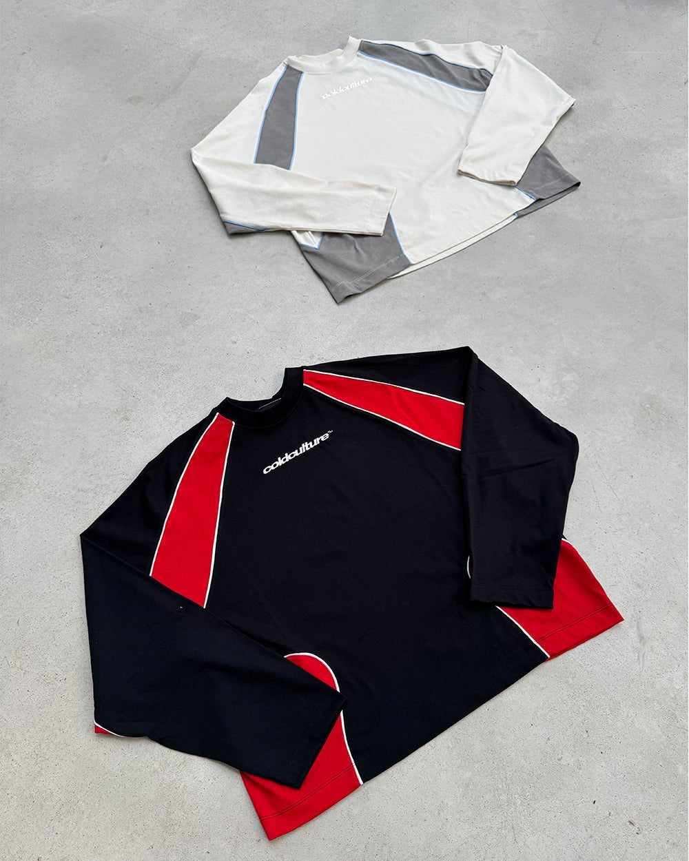SLIDER LONGSLEEVE TEE GREY - COLD CULTURE