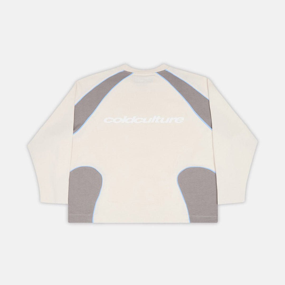 SLIDER LONGSLEEVE TEE GREY - Cold Culture