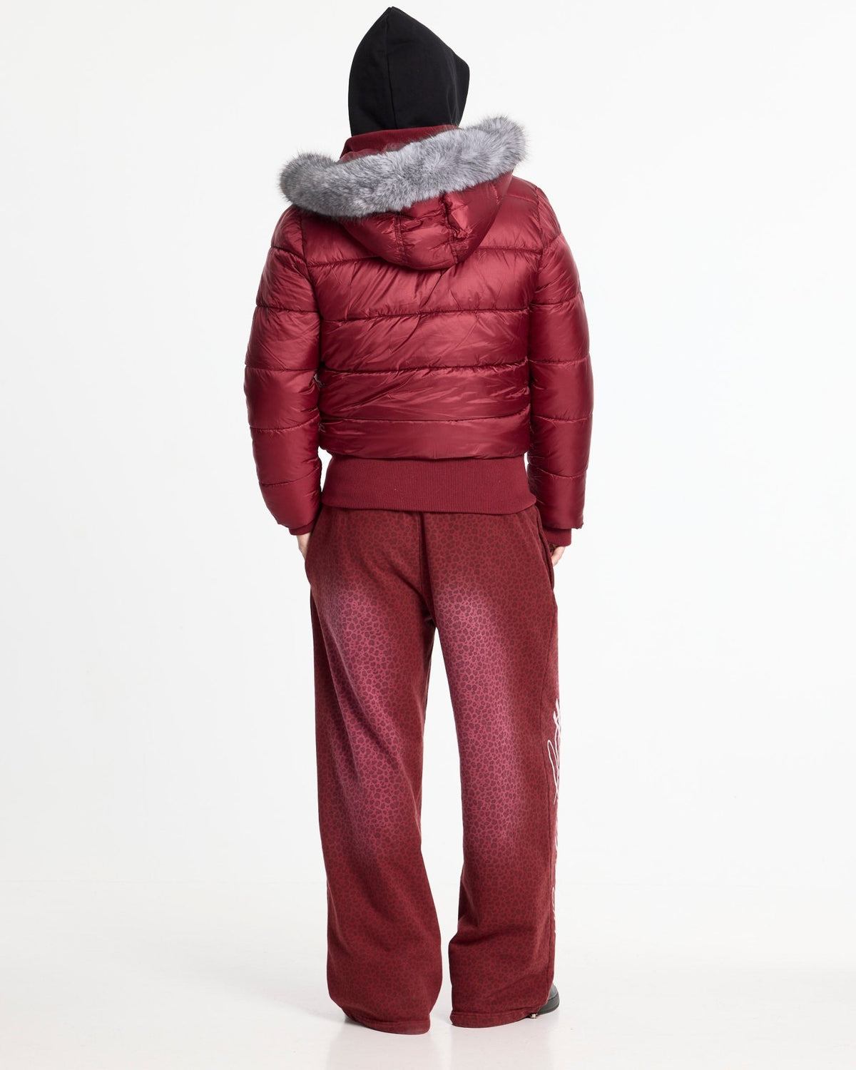SLOPE PUFFER BURGUNDY - Cold Culture