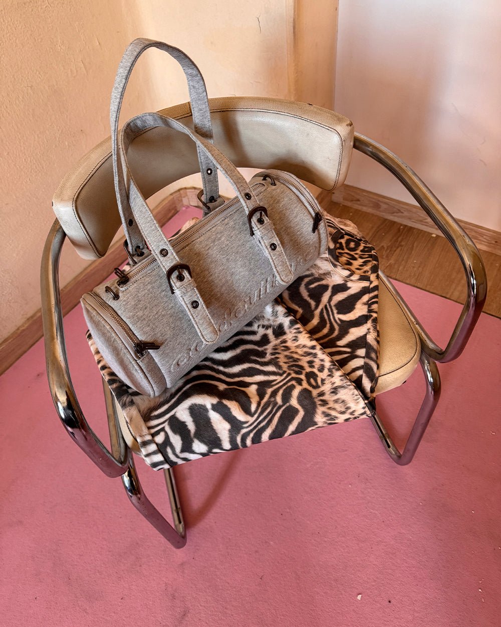 SMALL BRAVE BAG HEATHER GREY - Cold Culture