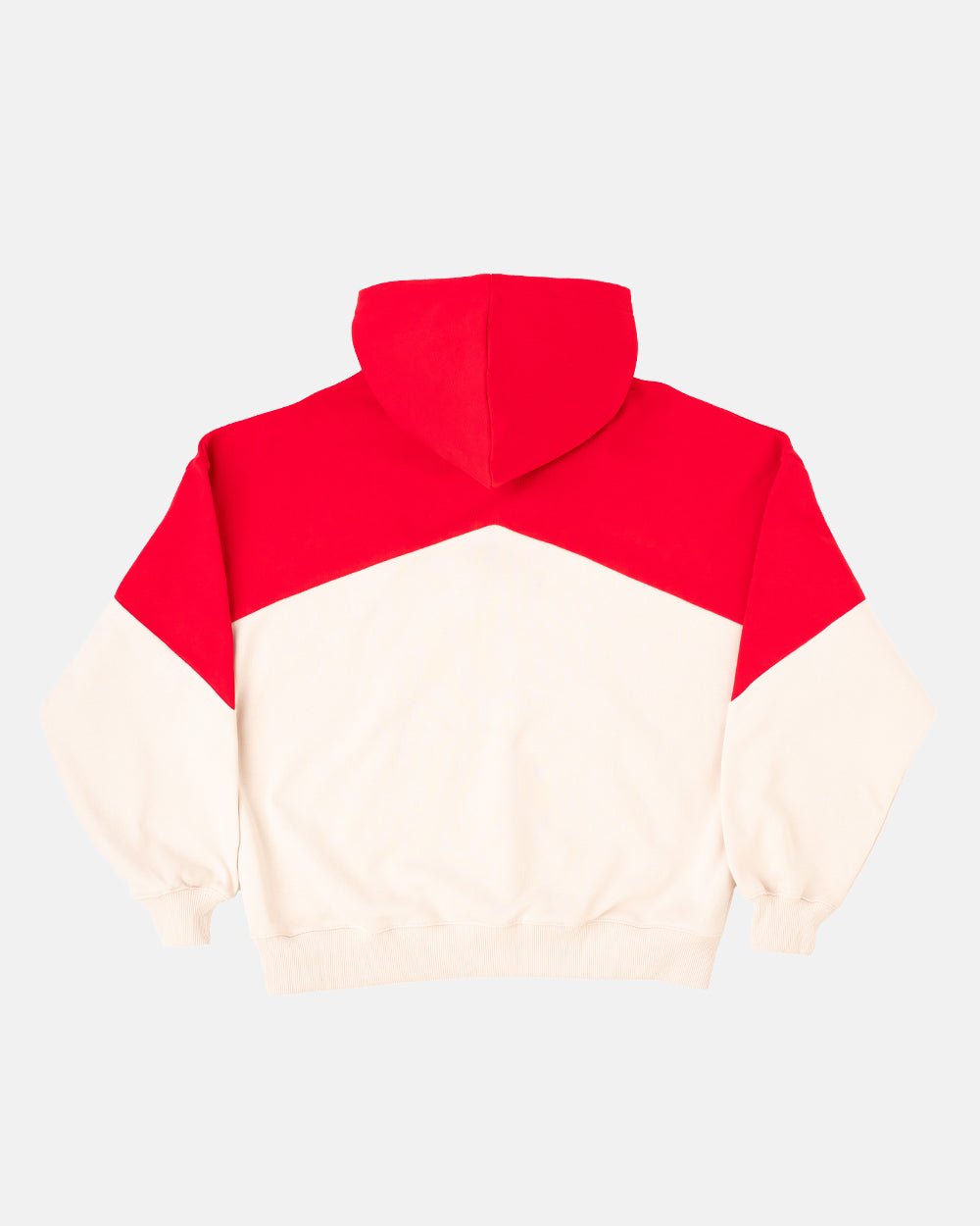 SMOKING HOODIE BEIGE/RED - COLD CULTURE