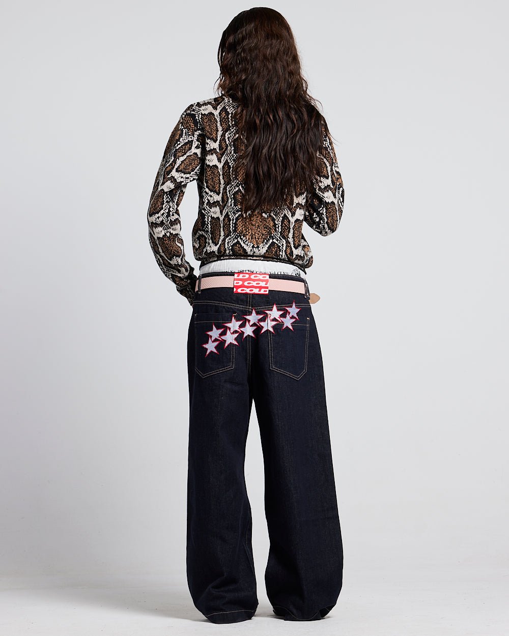 SNAKE ZIP KNIT BROWN - Cold Culture