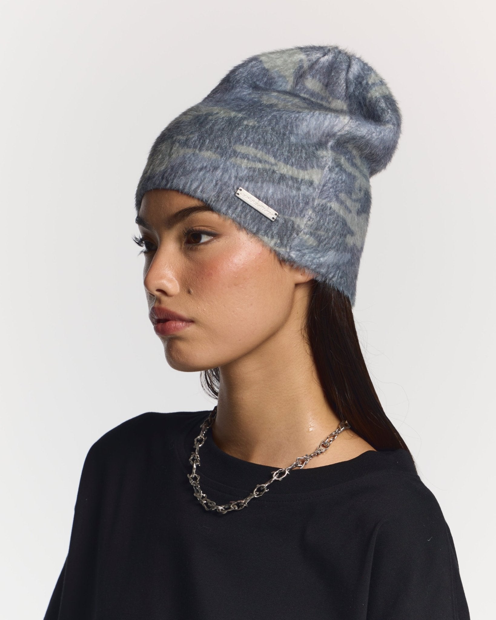 SOFT BEANIE DARK GREEN CAMO - COLD CULTURE