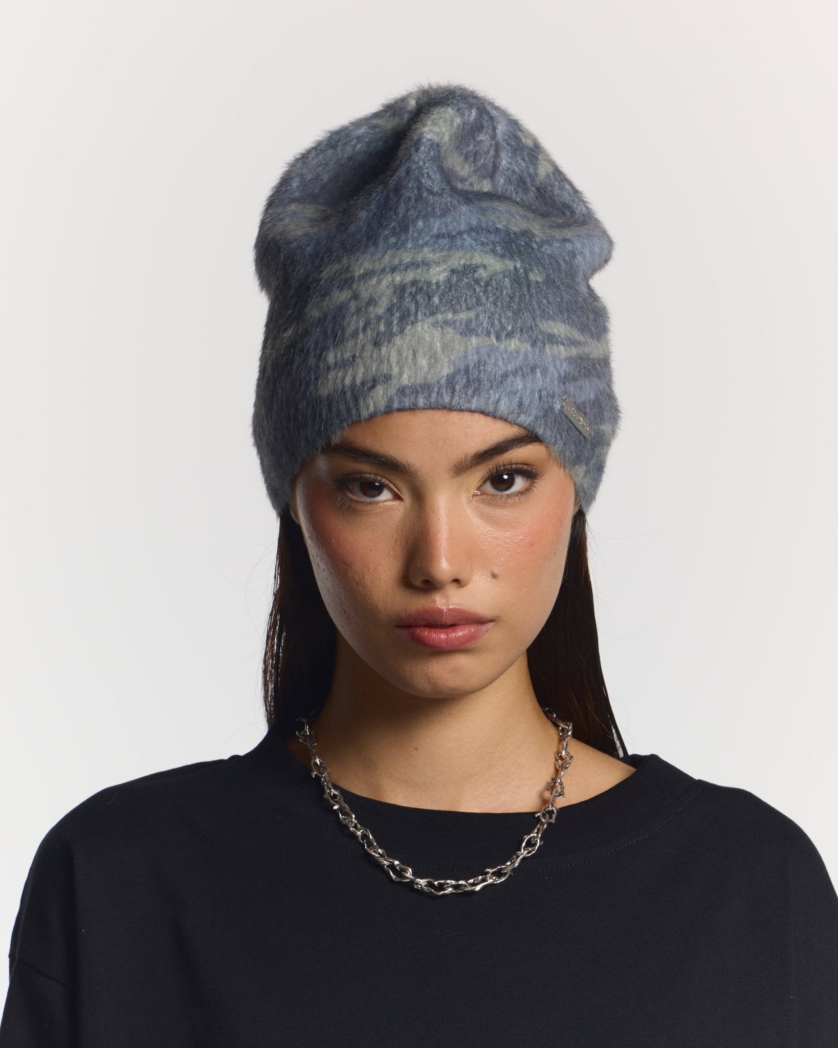 SOFT BEANIE DARK GREEN CAMO - COLD CULTURE