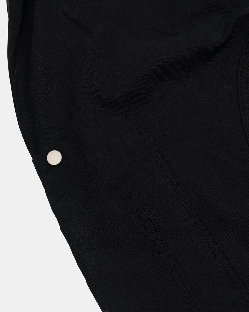 SOLID CARGO PANTS BLACK - Cold Culture
