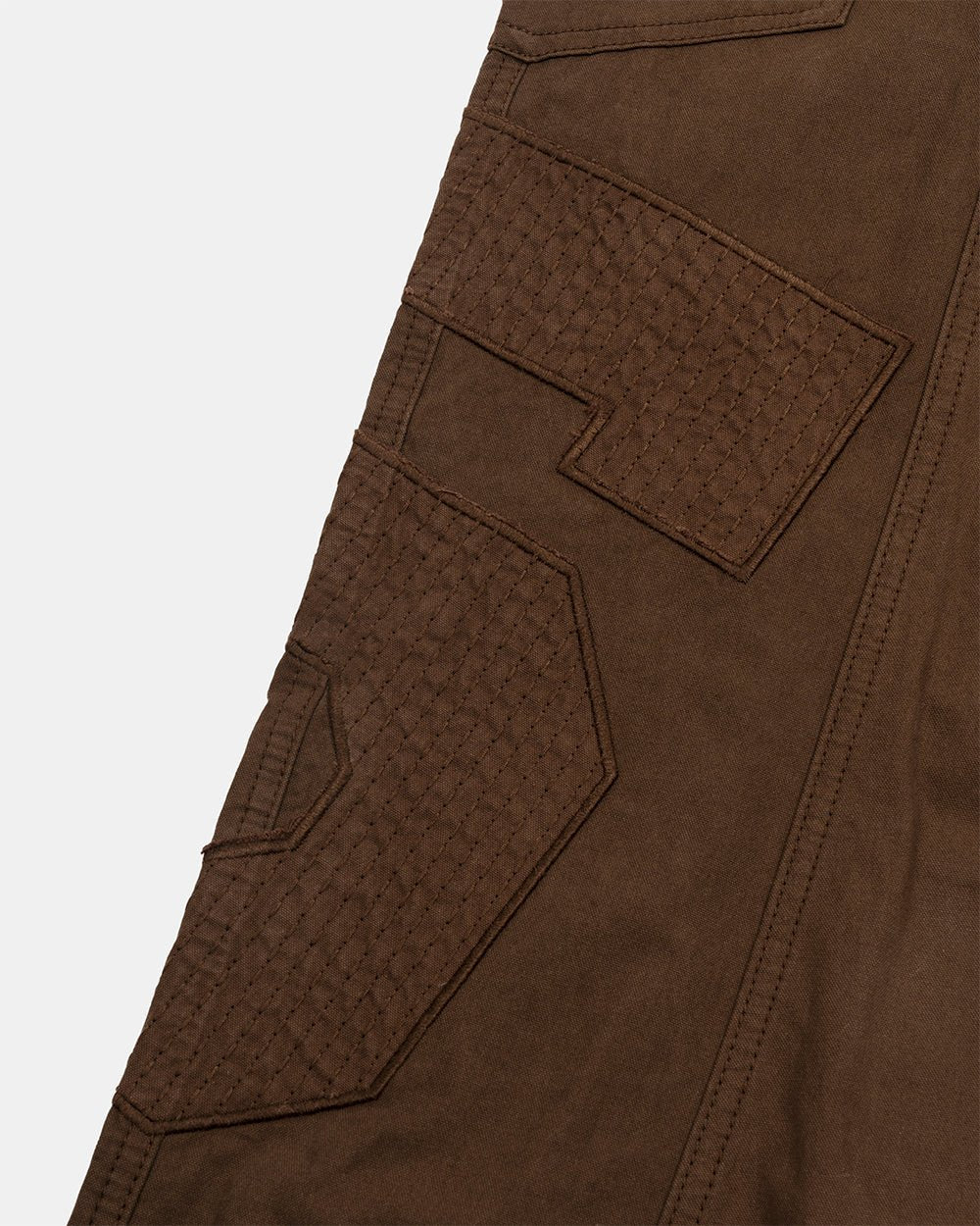 SOLID CARGO PANTS BROWN - Cold Culture