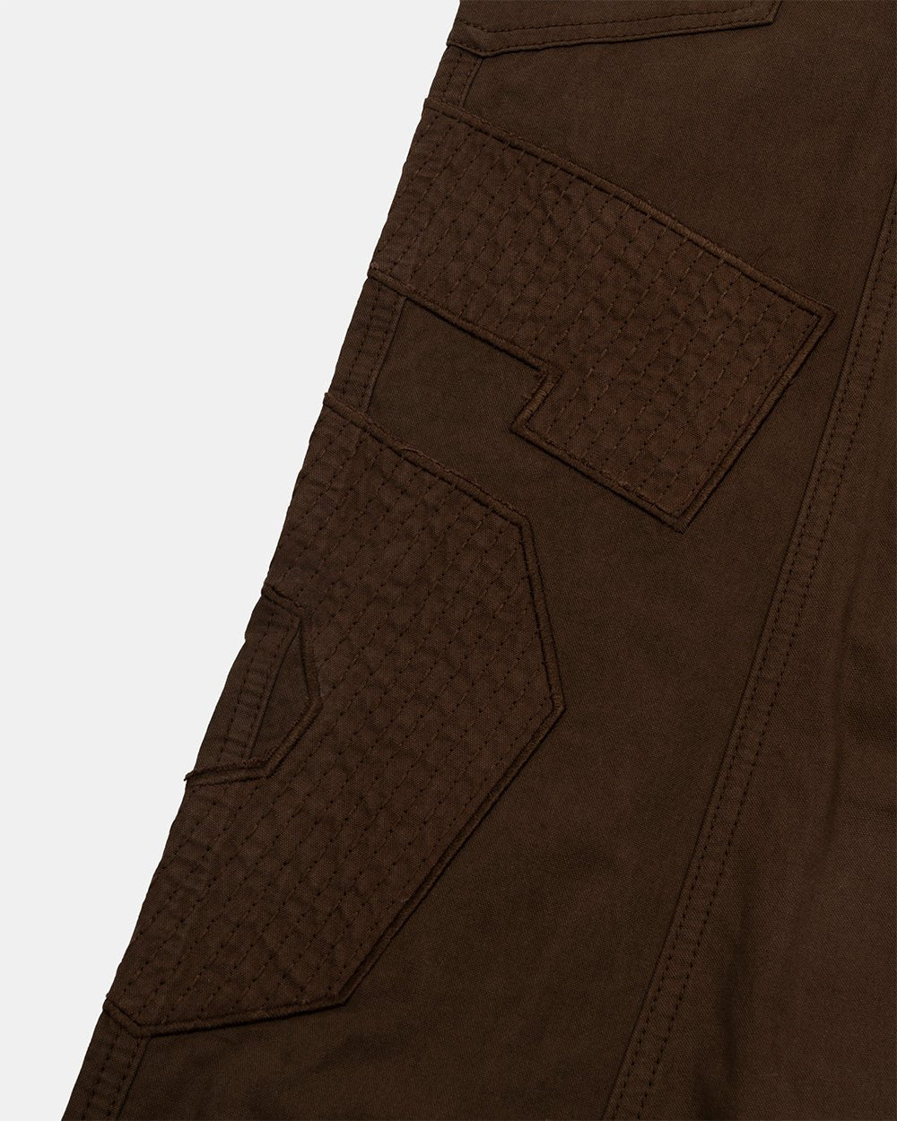 SOLID CARGO PANTS BROWN - Cold Culture