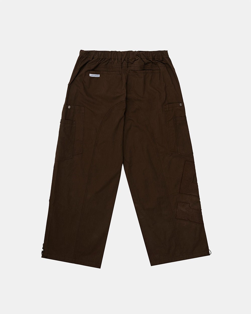SOLID CARGO PANTS BROWN - Cold Culture