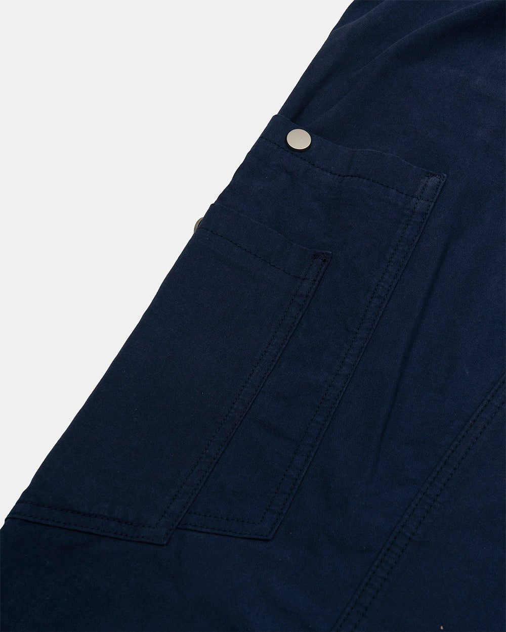SOLID CARGO PANTS NAVY - Cold Culture