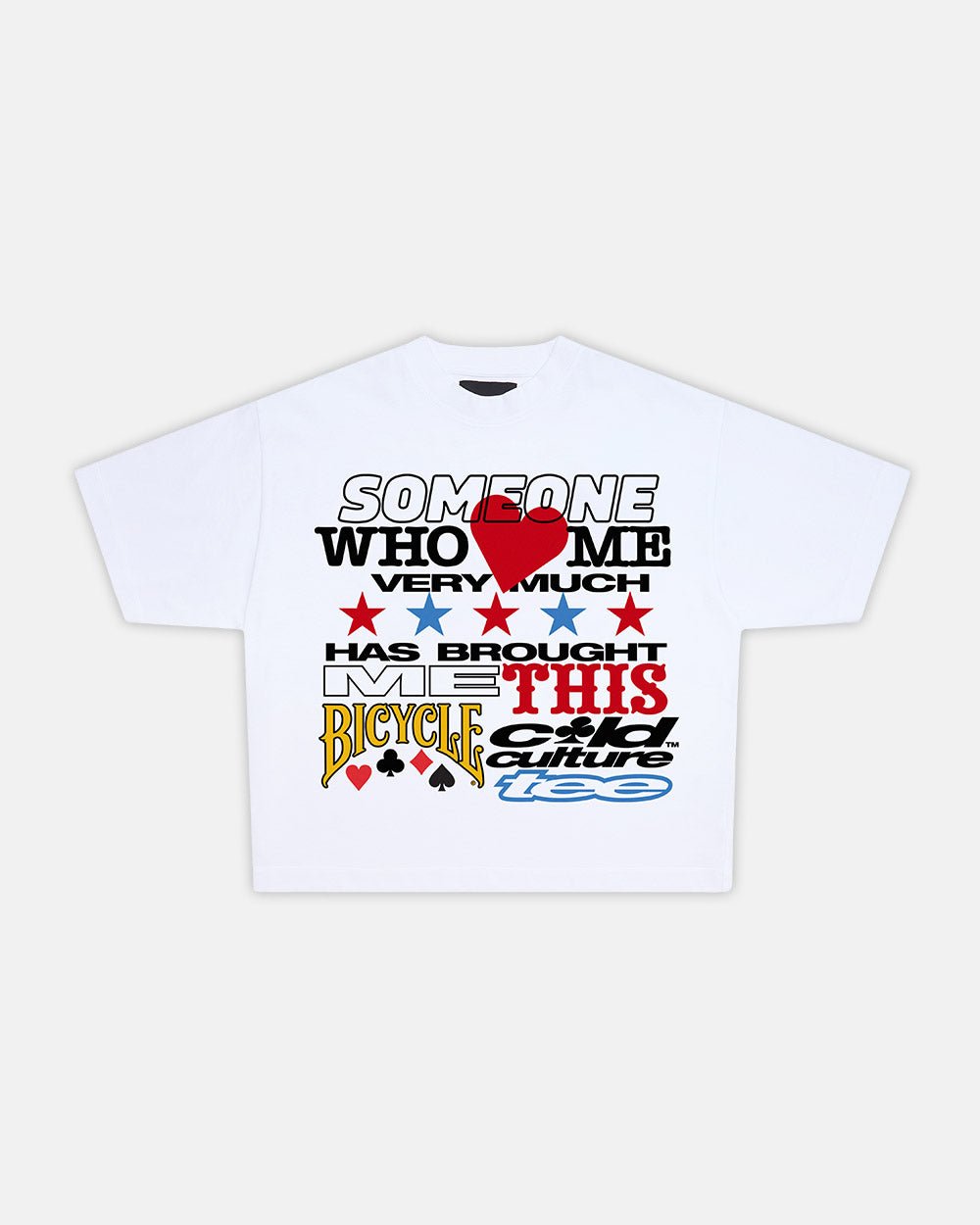 SOUVENIR BICYCLE TEE WHITE - COLD CULTURE