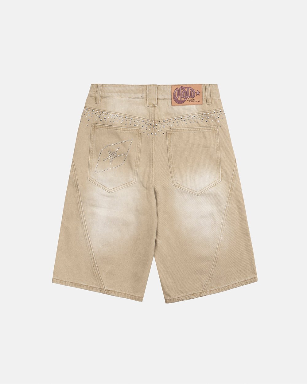 SPARK SHORTS BEIGE - Cold Culture