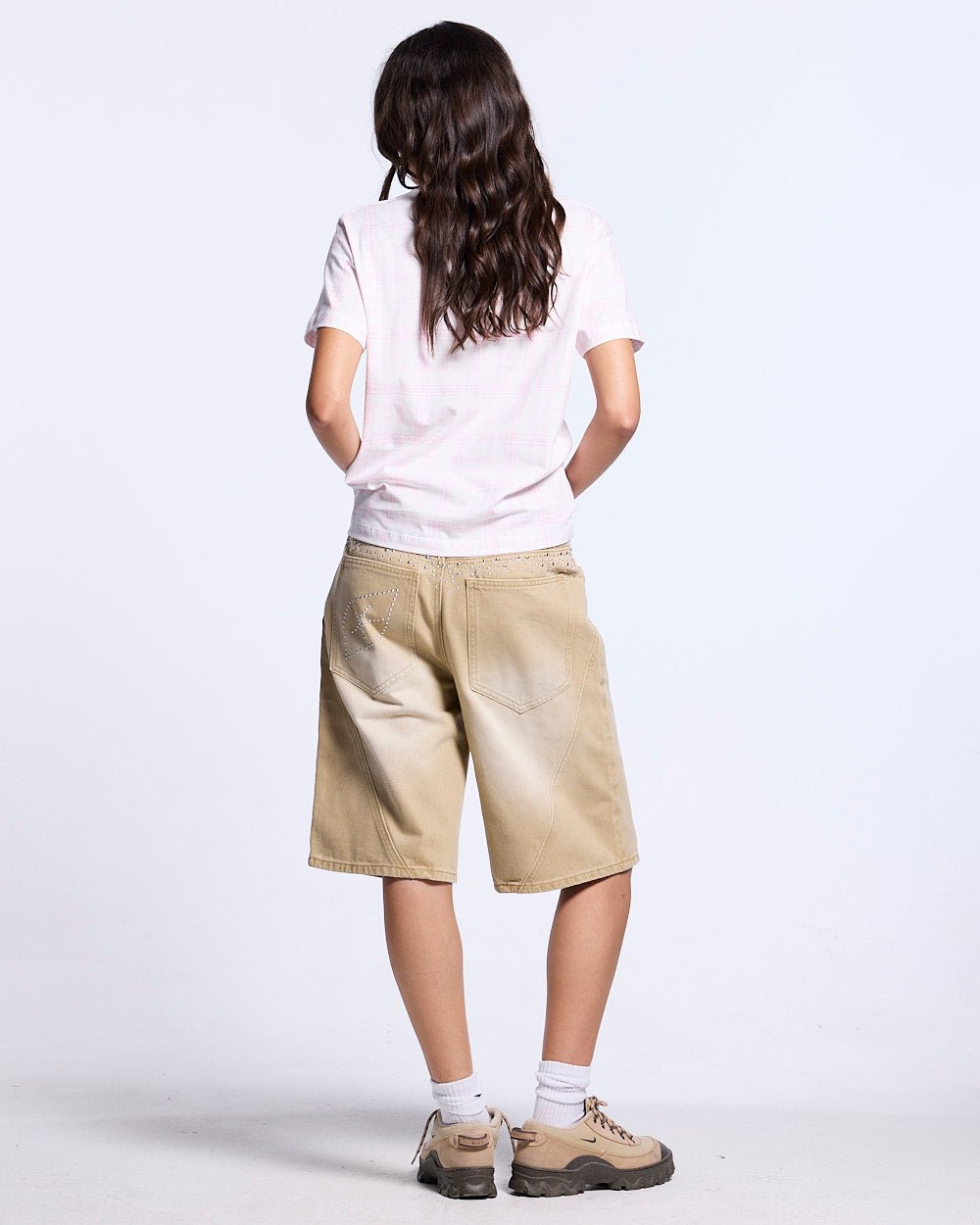 SPARK SHORTS BEIGE - Cold Culture