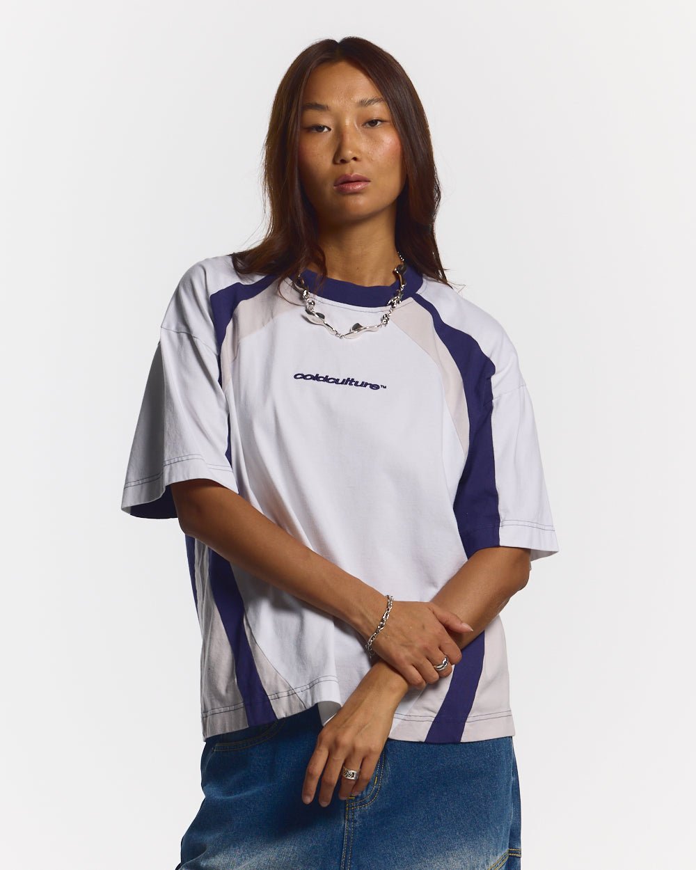 SPEED SPOKE TEE BLUE - COLD CULTURE