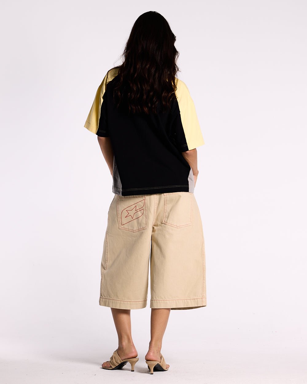 SPEED SPOKE TEE YELLOW & BLACK - COLD CULTURE